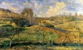Märzsonne pontoise 1875 Camille Pissarro Szenerie